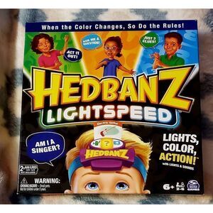 NEW IN BOX SPINMASTER  HEDBANZ LIGHTSPEED GAME